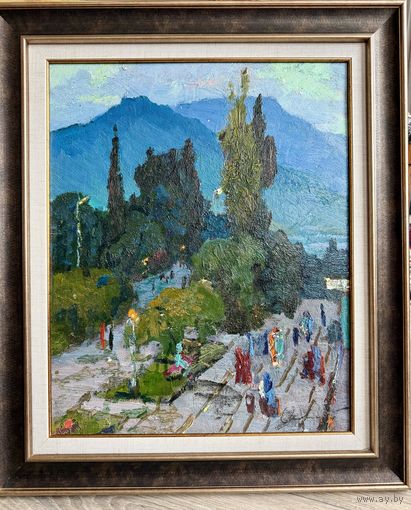 Маслеников П.В. (В Крыму) 1982г размер 50/40.