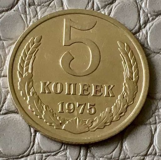5 копеек 1975 года.
