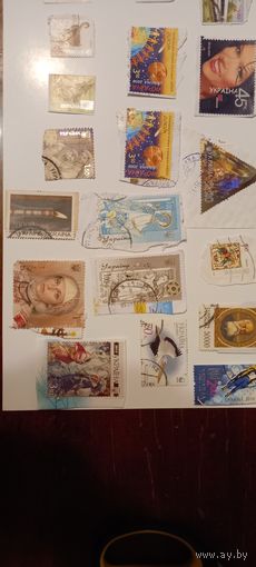 Марки разные Украина