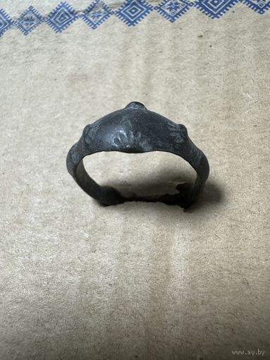 Перстень Рогатый старинный