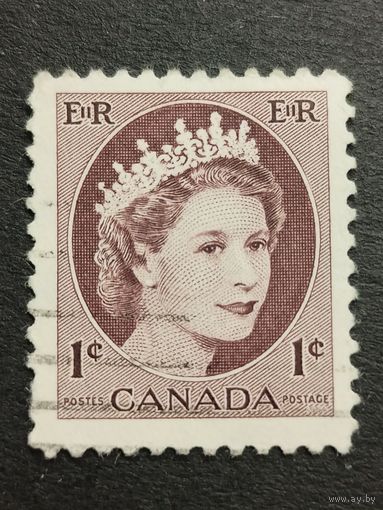 Канада 1954. Королева Елизавета II