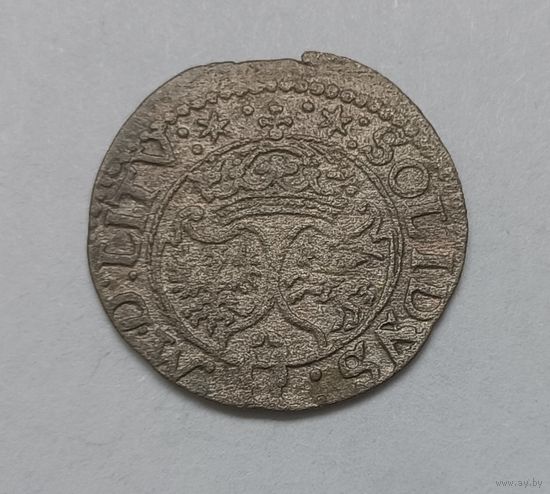 Солiд и Ваза! 1624 Сигизмунд III, Вильно. 2 4 на аверсе