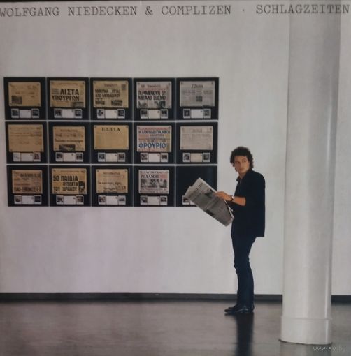 Wolfgang Niedecken /Schlagzeiten/1987, EMI, LP, Germany