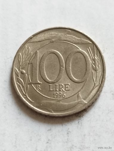 Италия 100 лир 1996