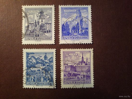 Австрия 1960,1962 , 1968 гг. Архитектура./43а/