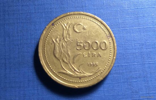 5000 лир 1995. Турция.