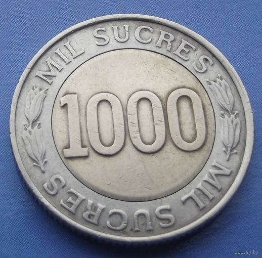Эквадор. 1000 сукре 1997