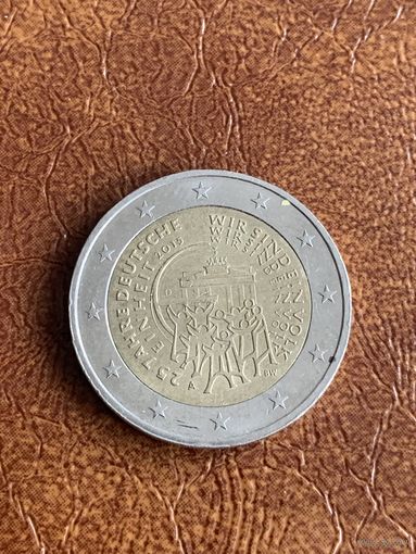 Германия 2 евро 2015 г Объединение Германии