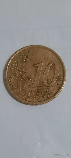 Италия 10 евроцентов 2005