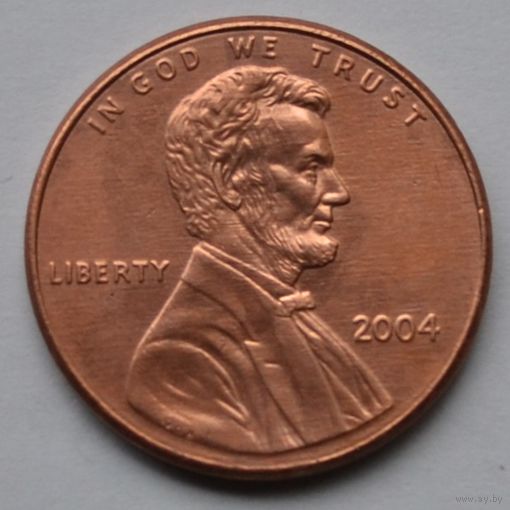 США, 1 цент 2004 г.