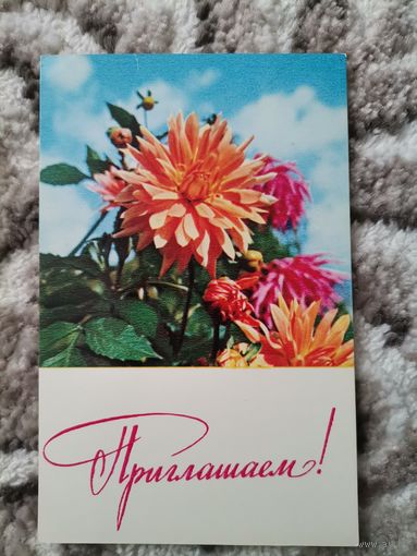 Открытка СССР 1968