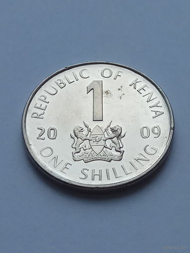 Кения 1 шиллинг 2009