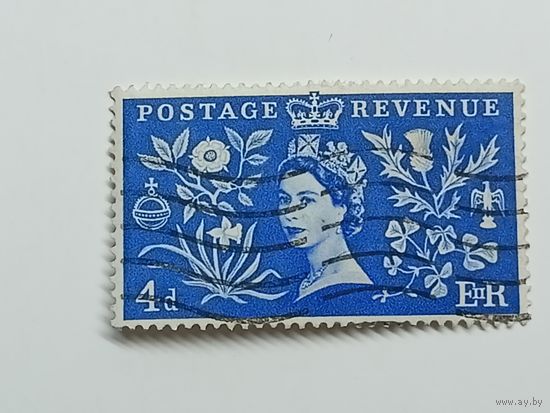 Великобритания 1953. Коронация королевы Елизаветы II