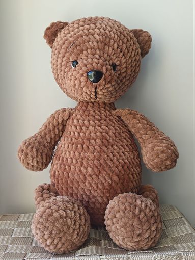 "Мишка плюшевый" Амигуруми вязаная игрушка ручная работа интерьер ручная работа handmade кукла