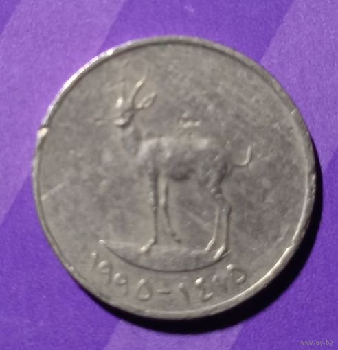 25 филсов 1989 Газель Эмираты ОАЭ