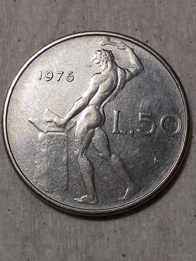 50 лир Италия 1976 год