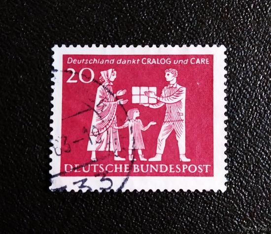 Марка Германия 1963 год