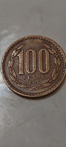 Чили 100 песос 1984