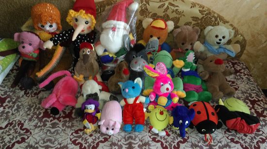 Игрушки мягкие
