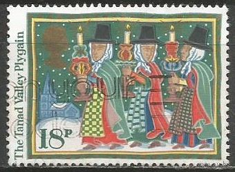 Британия. Рождество. 1986г. Mi#1092.