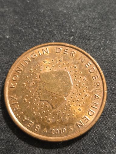 Нидерланды 5 евроцентов 2010