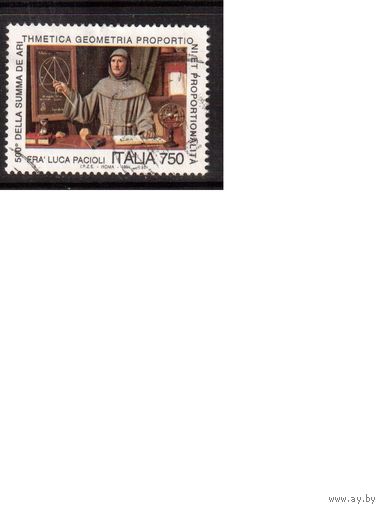 Италия-1994 (Мих.2319)  гаш. , Известные люди ,Живопись