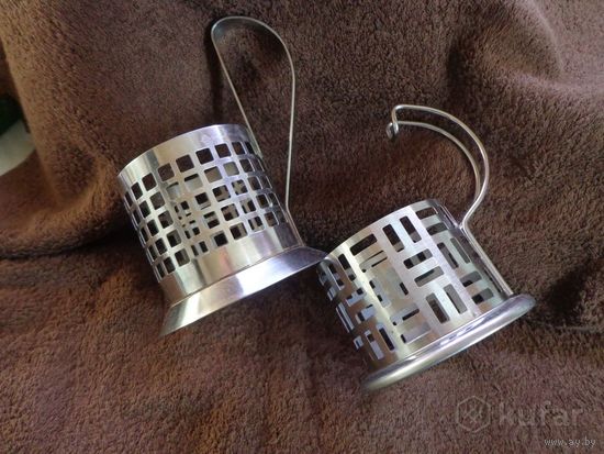 ПОДСТАКАННИКИ ИЗ НЕРЖАВЕЙКИ, большие.