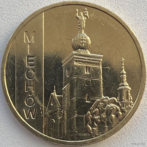 Польша 2 злотых 2010 г. Города Польши. Мехув