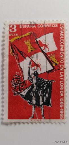 Испания 1965. 400 лет со дня основания святого Августина, штат Флорида