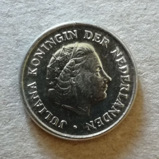 Нидерланды 10 центов, 1977 г., KM# 182  ю