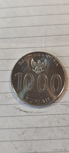 Индонезия 1000 рупиан 2010