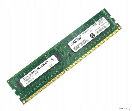 DDR3 4gb CRUCIAL CT51264BA160BJ.C8FER