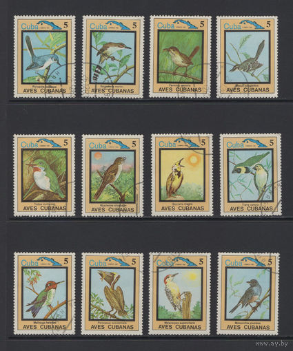 Фауна Птицы Куба 1983  Used