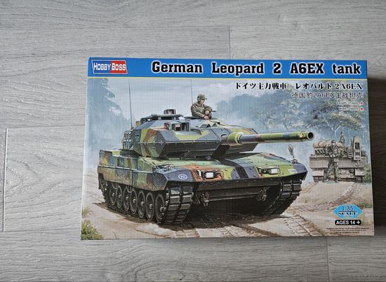 Сборная модель танка Леопард 2А6ЕХ 1/35 Hobby Boss