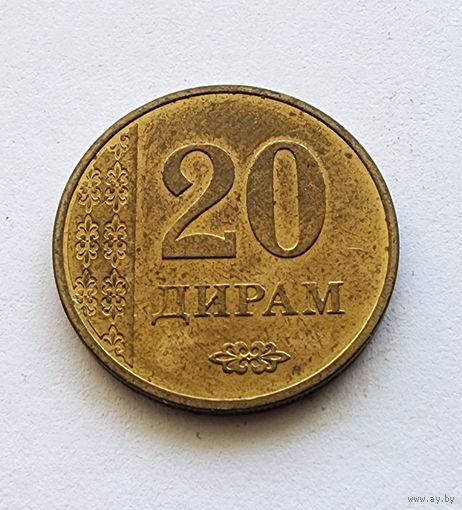 Таджикистан 20 дирамов, 2018