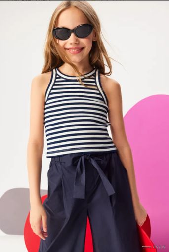 Летний комплект Futurino (брюки-палаццо + топ), р.146