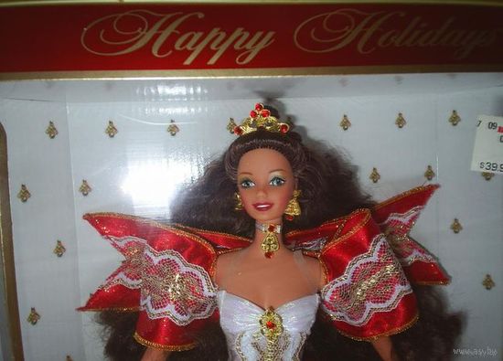 Кукла Барби/Barbie Happy Holidays фирмы Mattel, 1997 г.