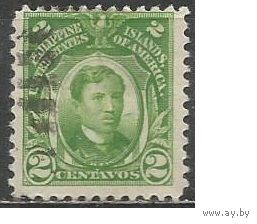 Филиппины. Хосе Рисаль. Учёный реформатор. 1906г. Mi#237.