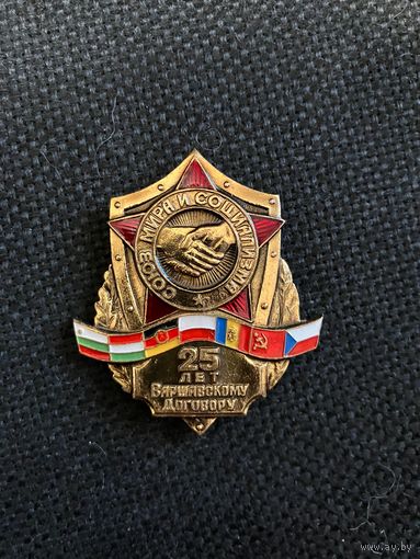 25 лет Варшавскому договору