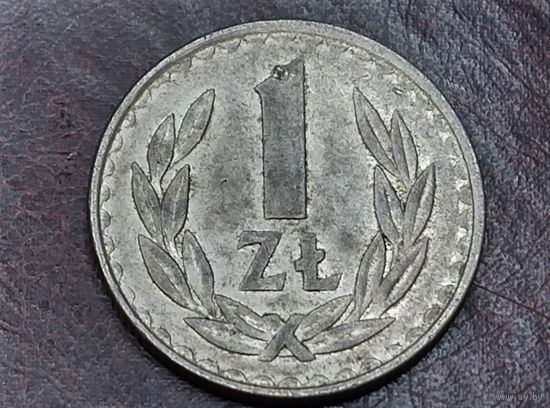 Польша, 1 злотый 1986