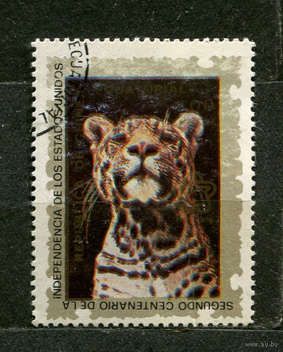 Фауна. Леопард. Экваториальная Гвинея. 1976