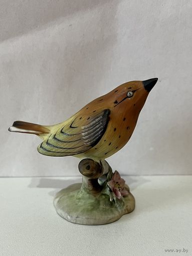 Статуэтка "Птица - Камышовка". АУКЦИОН не с рубля без МПЦ.