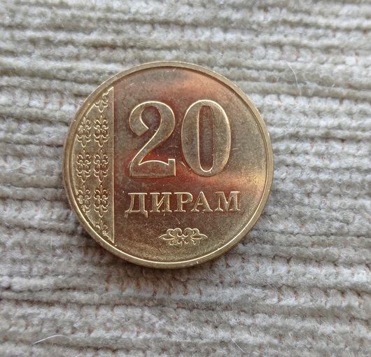 Werty71 Таджикистан 20 дирам 2011