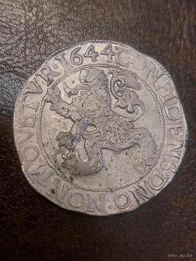Левковый талер 1644. Супер состояние. Прочекан. Блеск.