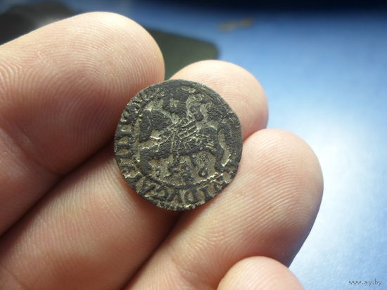 Фальшак полугрош 1546 г. Сигизмунд Август ВКЛ