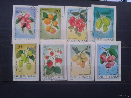 Вьетнам, 1981. Ягоды и фрукты, полная серия