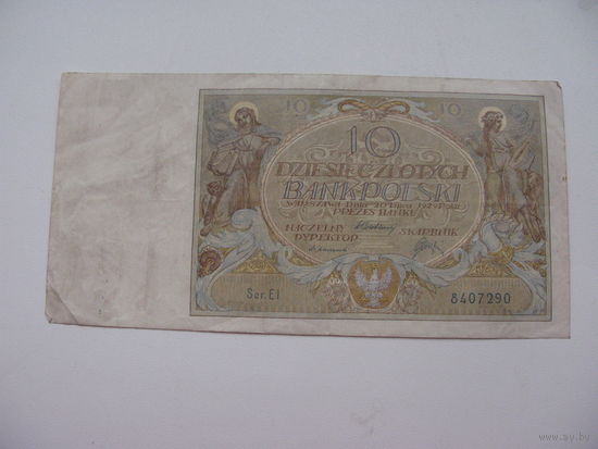 Польша 10 злотых 1929