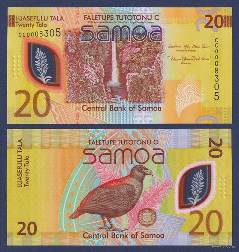 Самоа, 20 тала 2023 г., P-W49 (полимер, номинация IBNS 2024), UNC