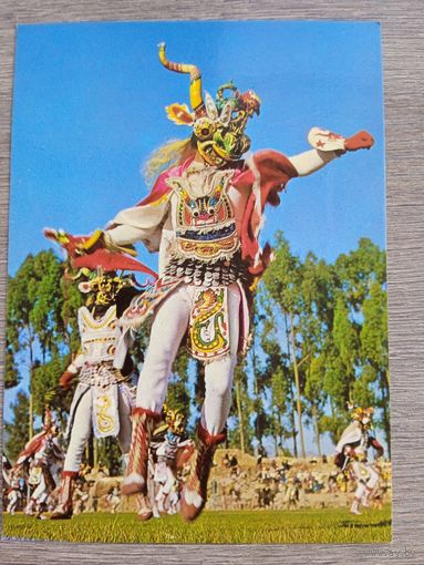 Этнография. Перу, Пуно. Народный танец "Дьяволица"