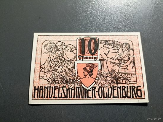 Германия 10 пфенингов 1918г (3)